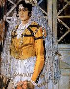 Alexander Yakovlevich GOLOVIN The Woman of spanish oil on canvas